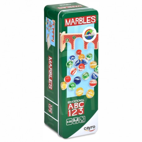 MARBLES METAL BOX MADERA
