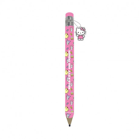 LAPICES GRANDE HELLO KITTY BACK TO SCHOOL FUCSIA