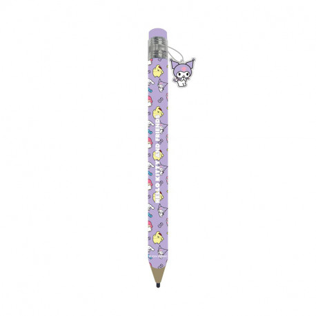 LAPICES GRANDE HELLO KITTY BACK TO SCHOOL MORADO