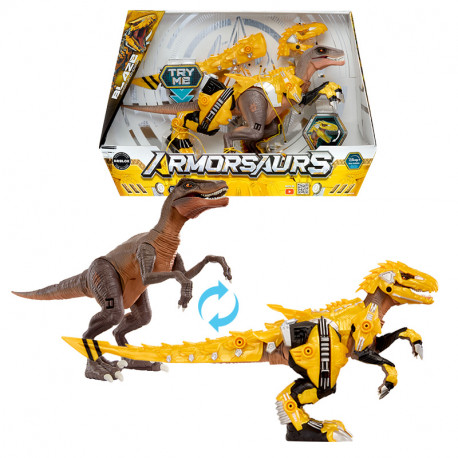 ARMOSAURS ARMOR-UP DINOSAUR YELLOW RAPTOR BLAZE