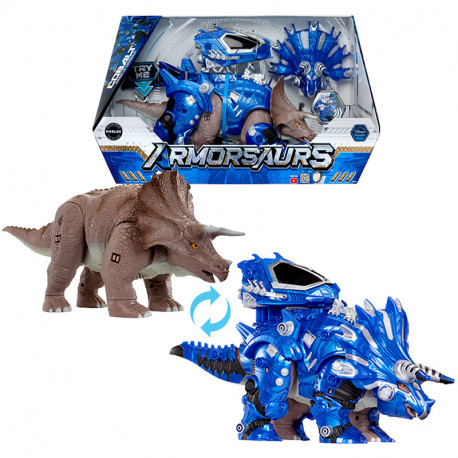 ARMOSAURS ARMOR-UP DINOSAUR TRICERATOPS COBALT