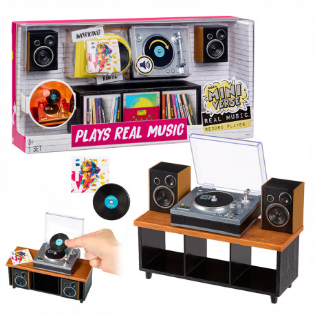 MGAs MINIVERSE - REAL MUSIC RECORD PLAYERS PDQ TRAY