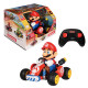COCHE RC MARIO KART 1:18 MARIO (2.4Ghz, batería LiFePo+cargador)