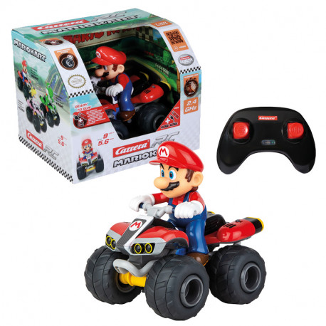 COCHE RC MARIO KART 1:20 QUAD MARIO (2.4Ghz, batería LiFePo+cargador)