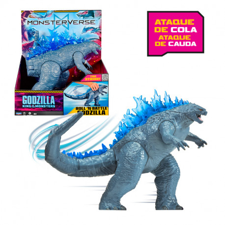 GIANT GODZILLA 27 CM ROLL & BATTLE TAIL ATTACK