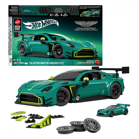 MEGA HOTWHEELS CONSTRUCCION ELITE ASTON MARTIN VANTAGE GT3