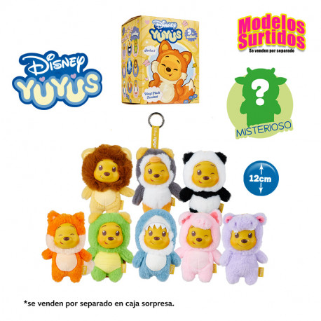 PELUCHE YUYUS WINNIE THE POOH 12 CM