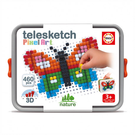 TELESKETCH PIXEL ART NATURE