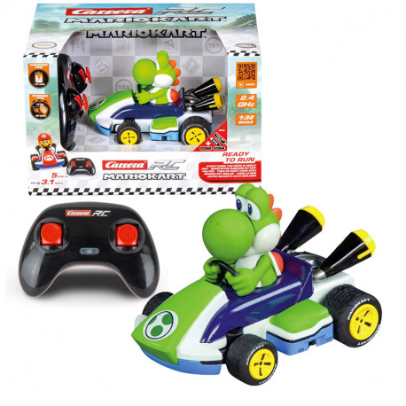 COCHE RC MARIO KART 1:32 RACE KART, YOSHI