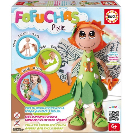 Fofuchas - Pixie Hada, juego creativo (Educa Borrás 16115)