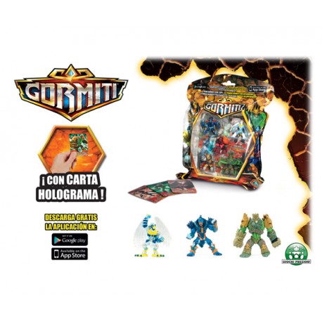 GORMITI S4 BLISTER 5 FIGURAS