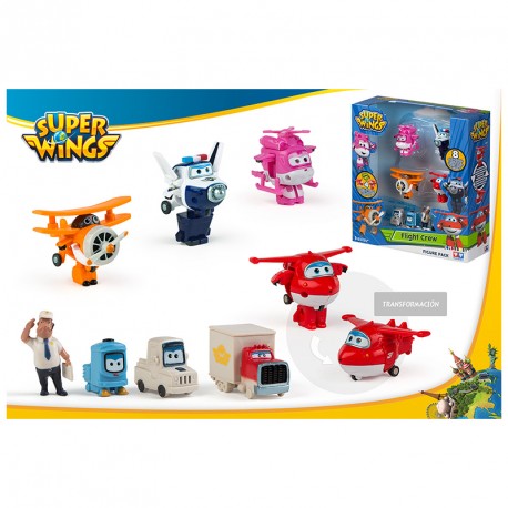 SUPER WINGS PACK FIGURAS 4+4