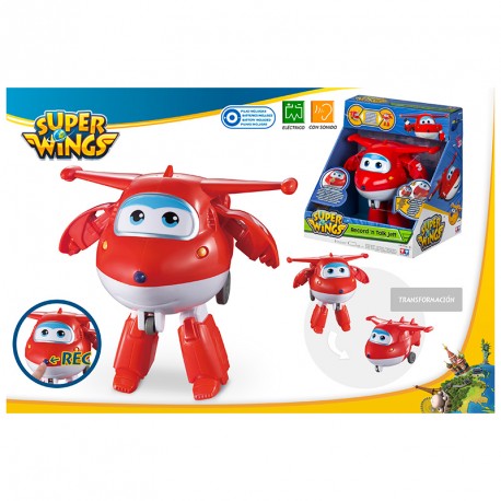 SUPER WINGS FIGURA JETT TRANSFORMABLE