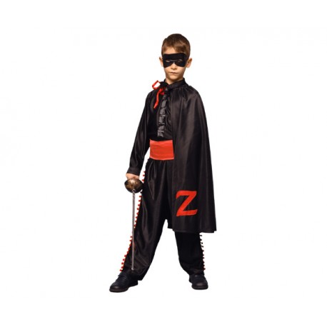 DISFRAZ INFANTIL EL ZORRO (ENMASCARADO) TALLA 5-6