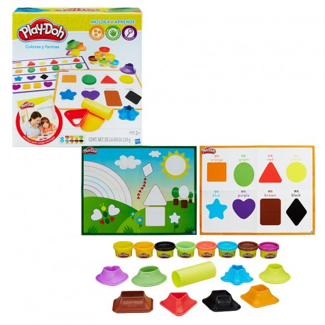 PLAYDOH APRENDO COLORES Y FORMAS