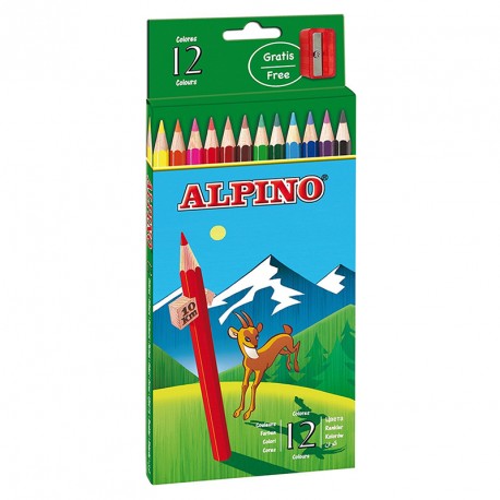 ALPINO ESTUCHE 12 LAPICES