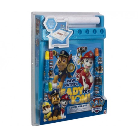 PAW PATROL SET DIBUJO ROLL & GO