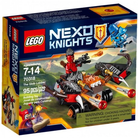 NEXO KNIGHTS CATAPULTA DE LODO