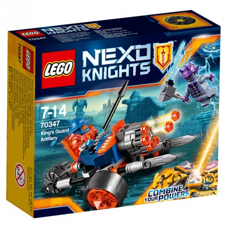 NEXO KNIGHTS VEHICULO ARTILLERO DE LA GUARDIA DEL REY