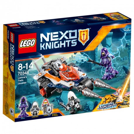 NEXO KNIGHTS DOBLE LANZA JUSTICIERA DE LANCE