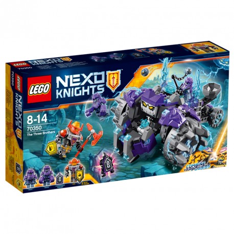 NEXO KNIGHTS LOS TRES HERMANOS