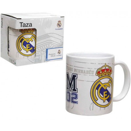 REAL MADRID TAZA 300 ML.EN CAJA