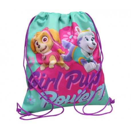 MOCHILA SACO PAW PATROL