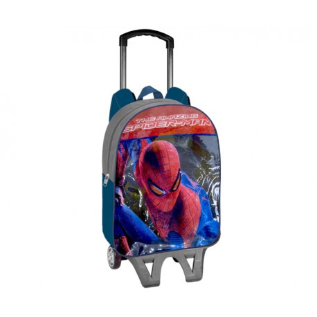 SPIDERMAN MOCHILA TROLLEY ADAPTABLE