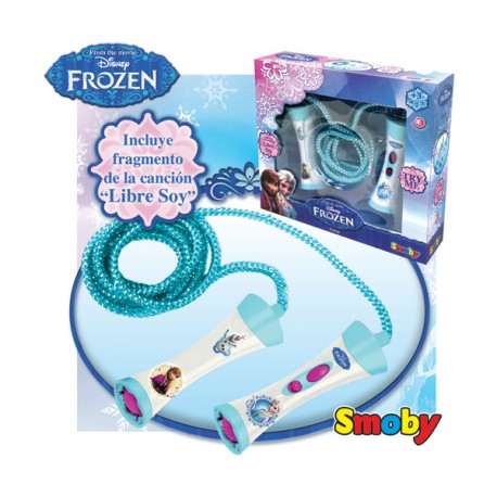 CUERDA SALTAR MUSICAL FROZEN