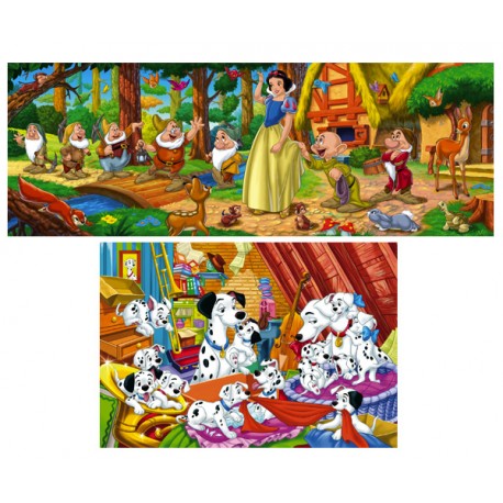 3 PUZZLES BLANCANIEVES (48 PIEZAS)