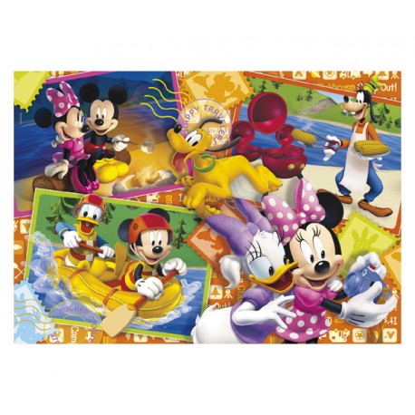 PUZZLE LA CASA DE MICKEY MOUSE POSTCARDS (60 PIEZAS)