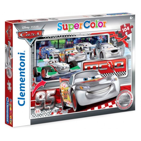 PUZZLE CARS SILVER QUICKER (104 PIEZAS)