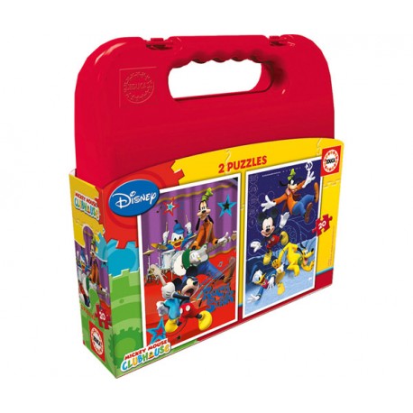 PUZZLE 2X20P MICKEY MOUSE