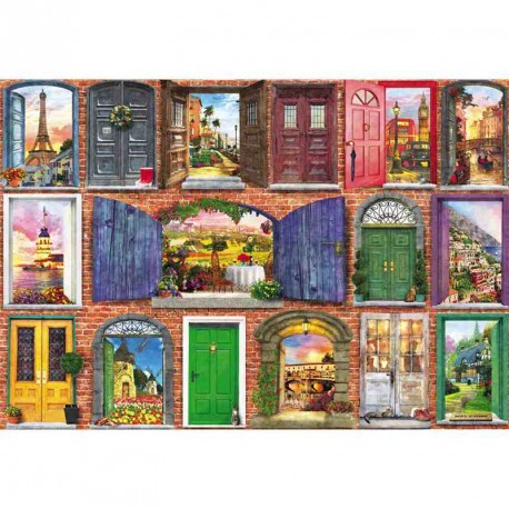 PUZZLE 1500P PUERTAS DE EUROPA