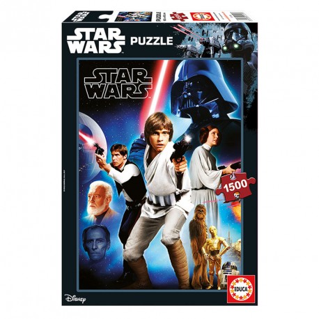 PUZZLE 1500P STAR WARS IV UNA NUEVA ESPERANZA