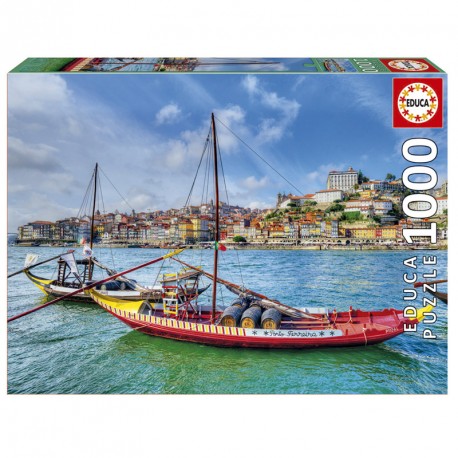 PUZZLE 1000P BARCOS RABELOS OPORTO