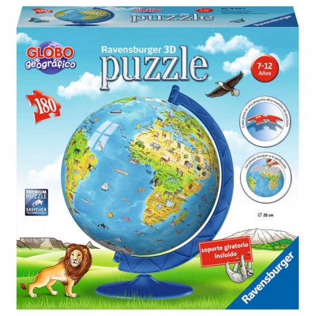 PUZZLEBALL 180P 3D GLOBO NEW EDITION