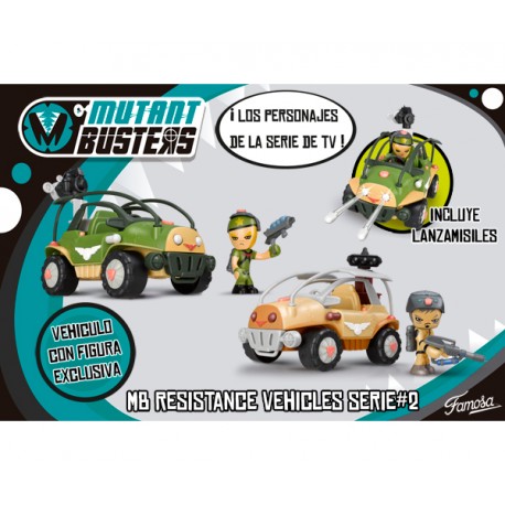 MUTANT BUSTERS VEHICULOS RESISTANCE