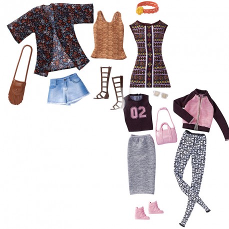 BARBIE PACK DE 2 MODAS