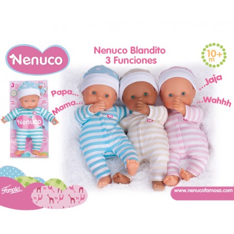 NENUCO BLANDITO 3 FUNCIONES