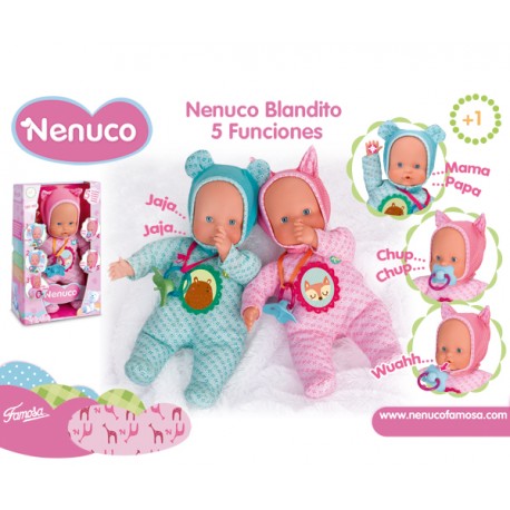NENUCO BLANDITO 5 FUNCIONES   