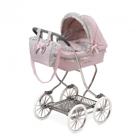 COCHE DE MUÑECA CROMADO CLASSIC