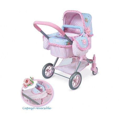 TRIANA COCHE Y SILLA MUÑECA 3X1 + BOLSO DOBLE