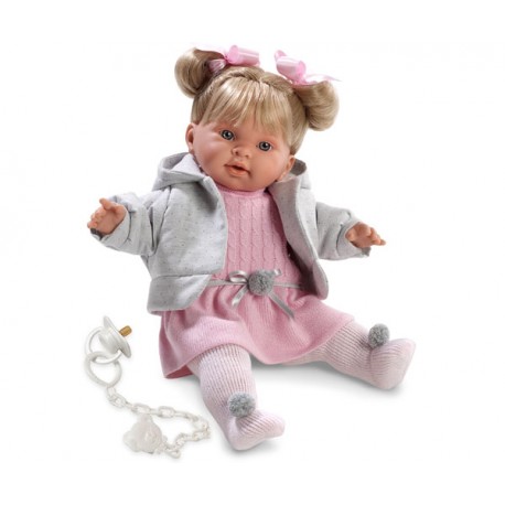 MUÑECA PIPPA LLORONA 42Cm