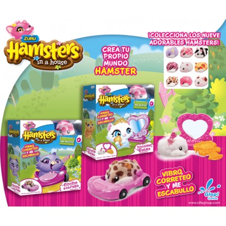 SURTIDO HAMSTERS + 2 ACCESORIOS