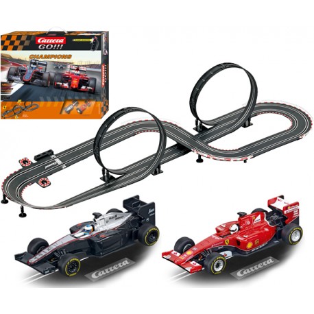 CIRCUITO GO!!! 1:43 CHAMPIONS (MCLAREN ALONSO + FERRARI VETTEL) 5.3M