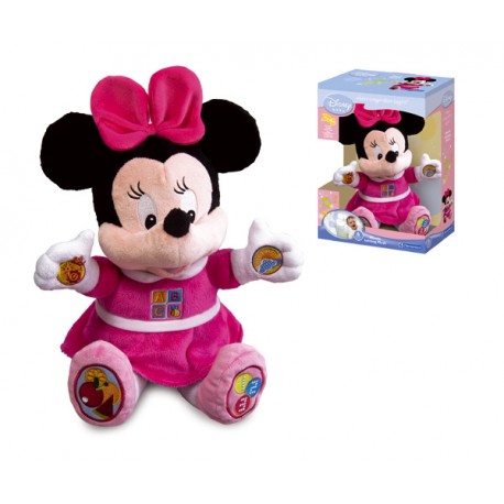 JUEGA Y APRENDE CON BABY MINNIE PELUCHE EDUCATIVO