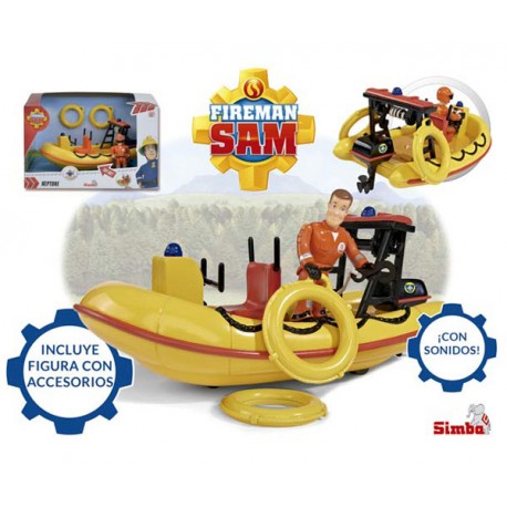 FIREMAN SAM LANCHA NEPTUNO