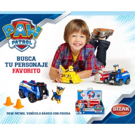 PATRULLA CANINA VEHICULO BASICO CON FIGURA