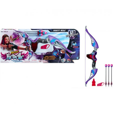 NERF REBELLE AGENT BOW